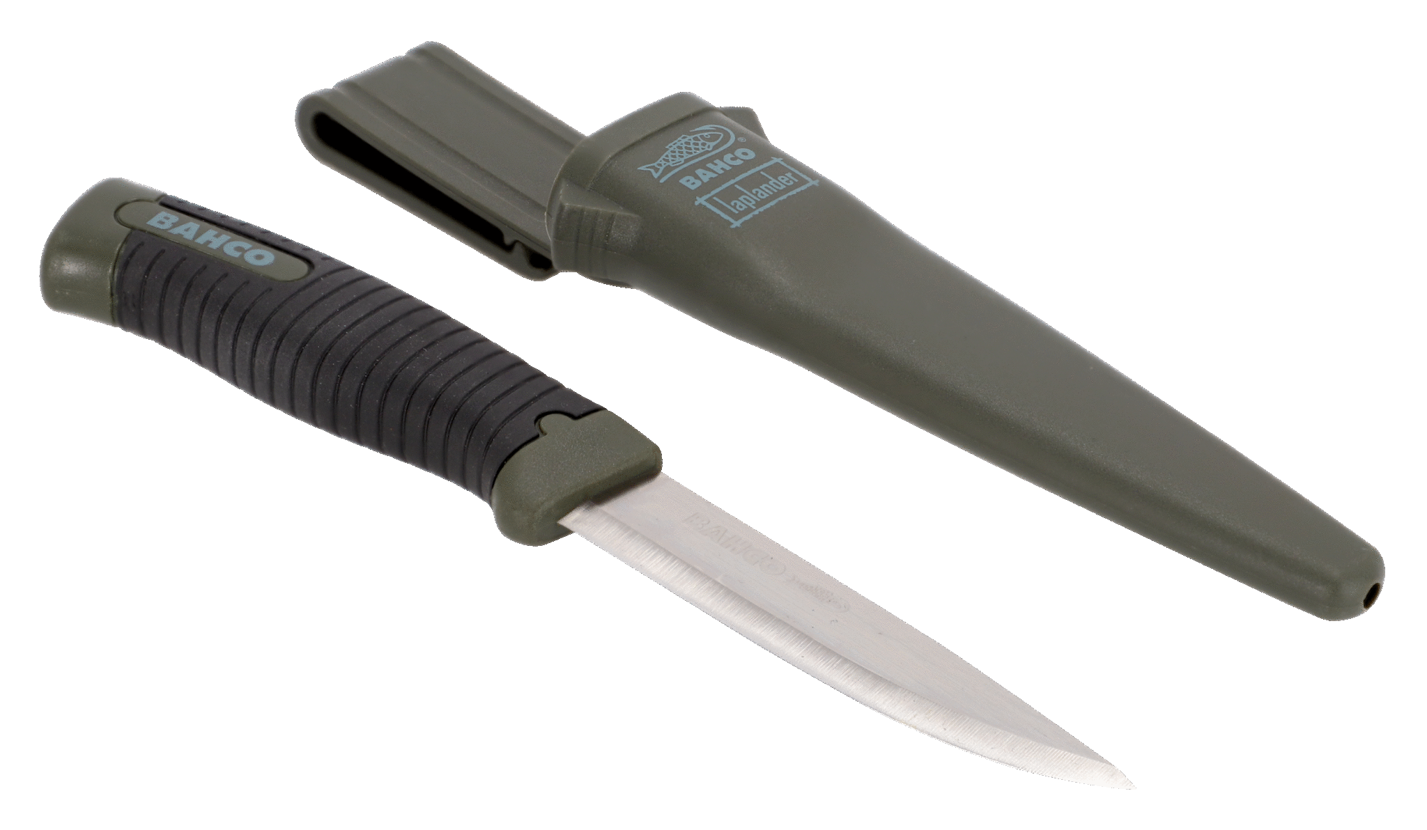 BahcoBahco Çift Bileşenli Yeşil Saplı Tüccar Laplander Kamp Bıçağı SB2446-LAPSB2446-LAP