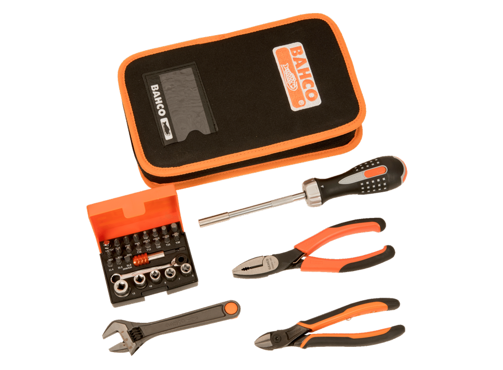 Bahco 31 Parça Alet Takım Çantası 4750FB5ATS001