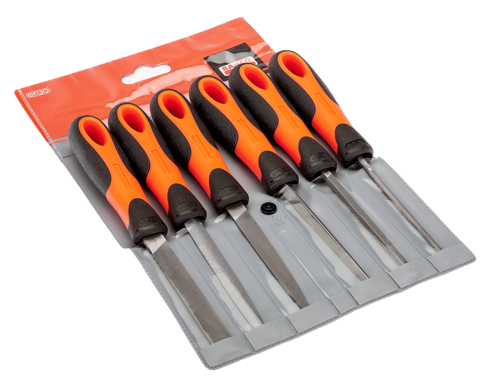 Bahco ERGO™ 6lı Eğe Seti 1-476-04-3-2