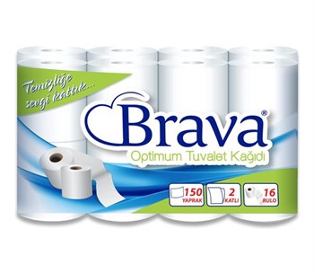 Brava - Optimum Tuvalet Kağıdı 24 Rulo