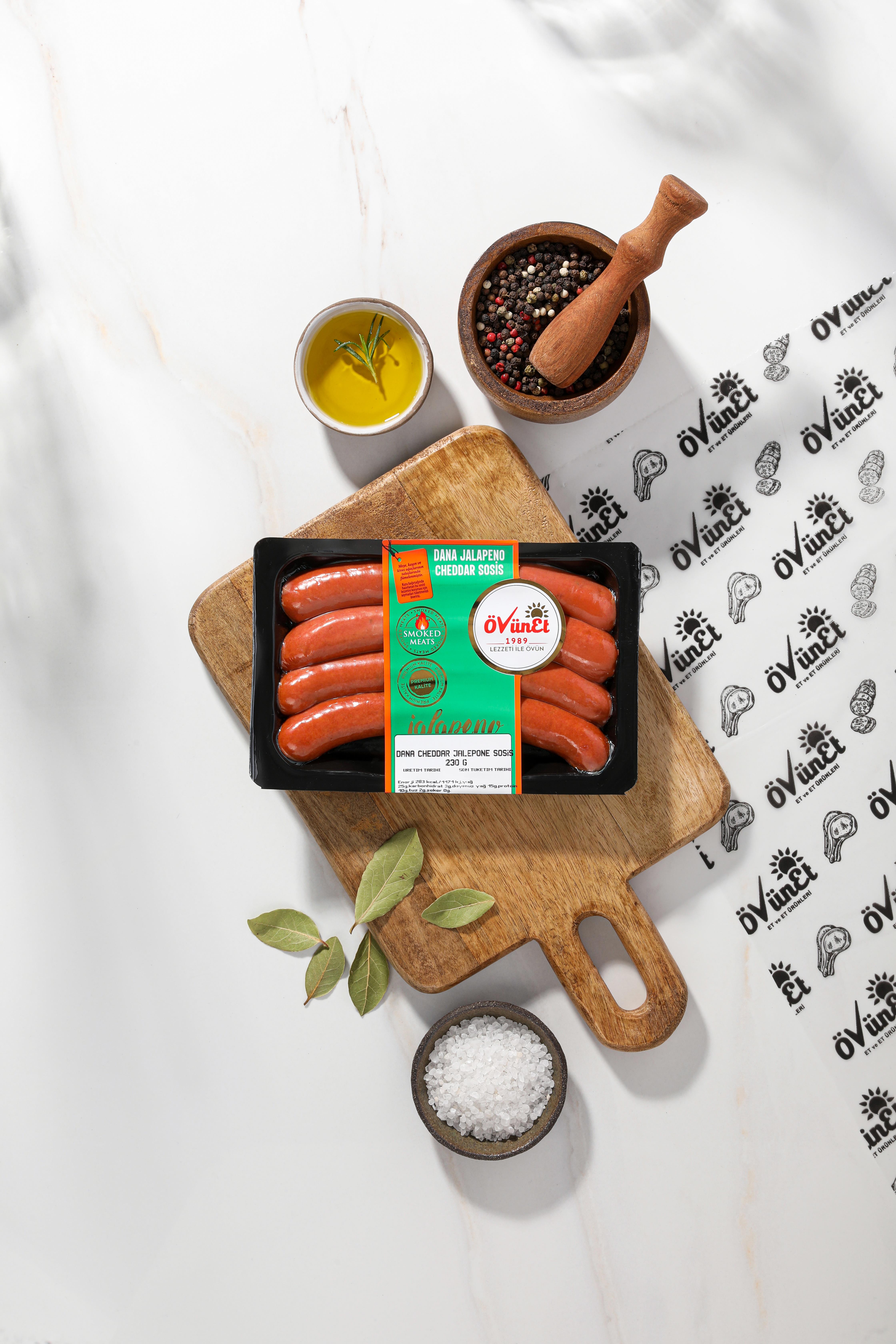 Dana Jalapeno Cheddar Sosis Paket (1 Pkt= 230 g)