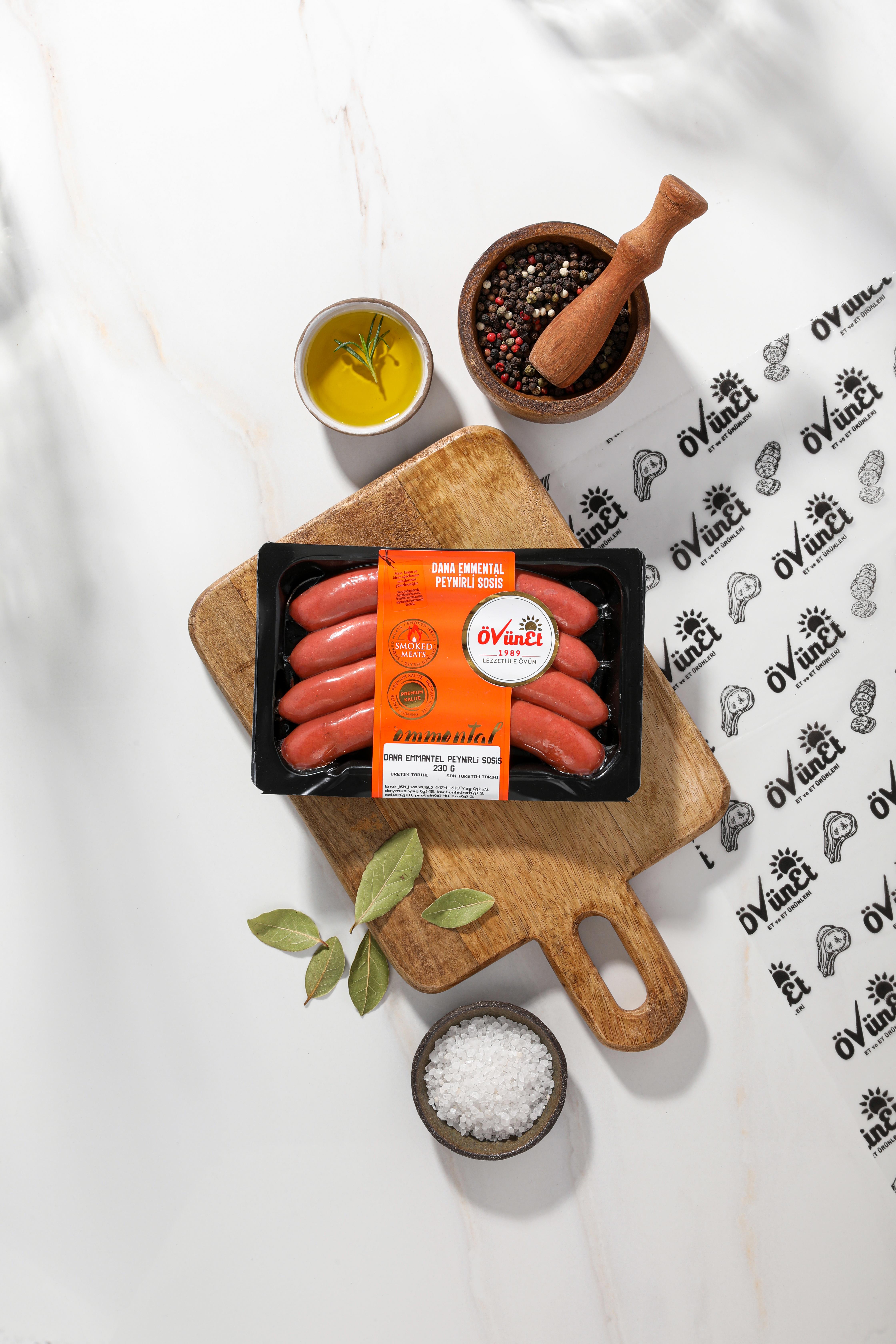 Dana Emmental Peynirli Sosis Paket (1 Pkt=230 g)