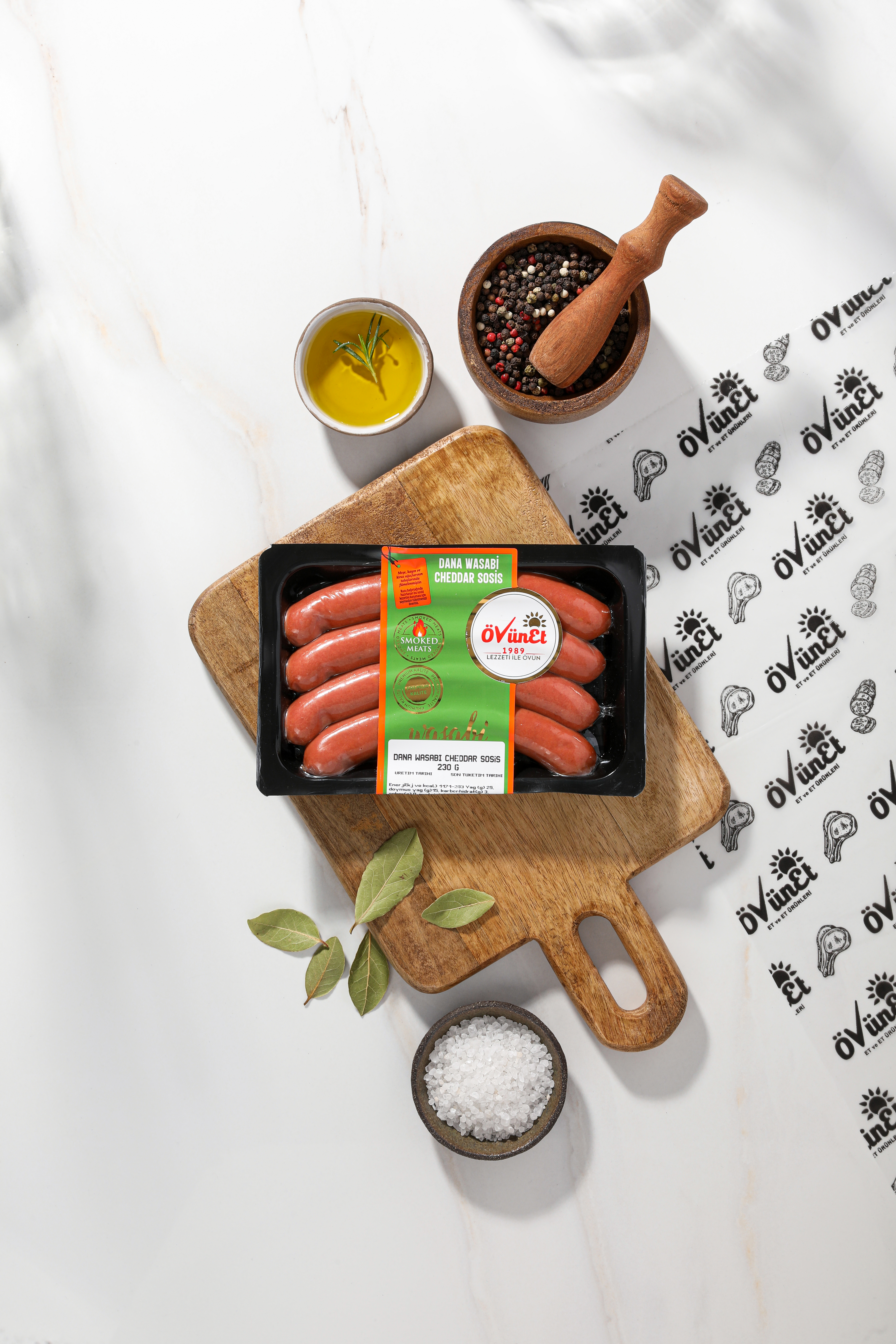 Dana Wasabi Cheddar Sosis Paket (1 Pkt=230 g)