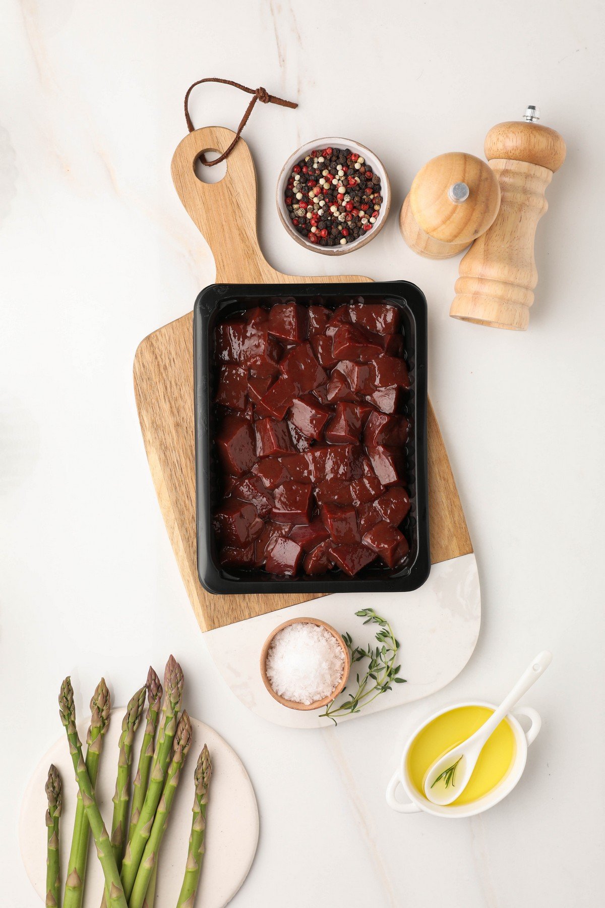 Doğranmış Dana Ciğer 300 Gr