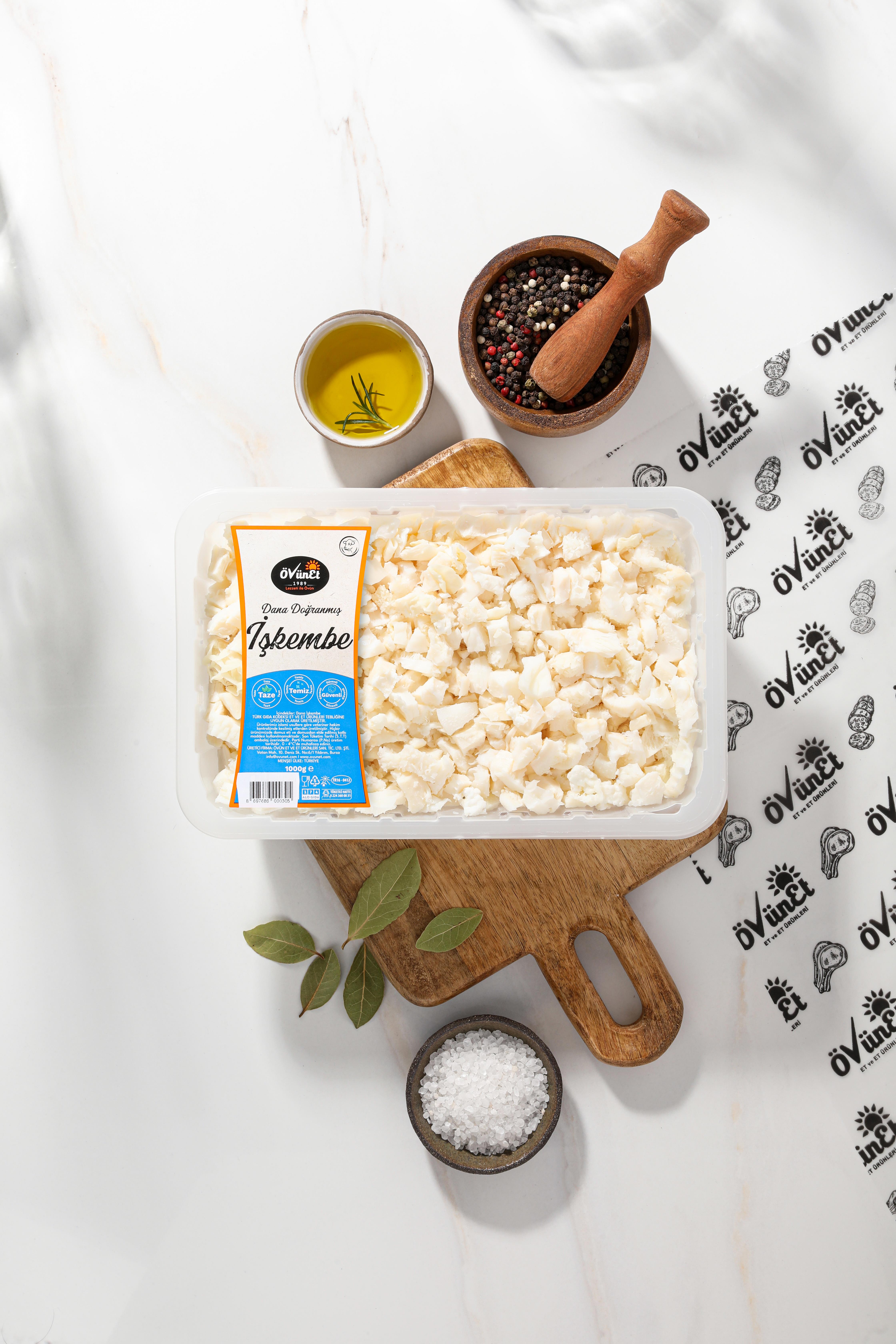 Doğranmış Dana İşkembe 500 g