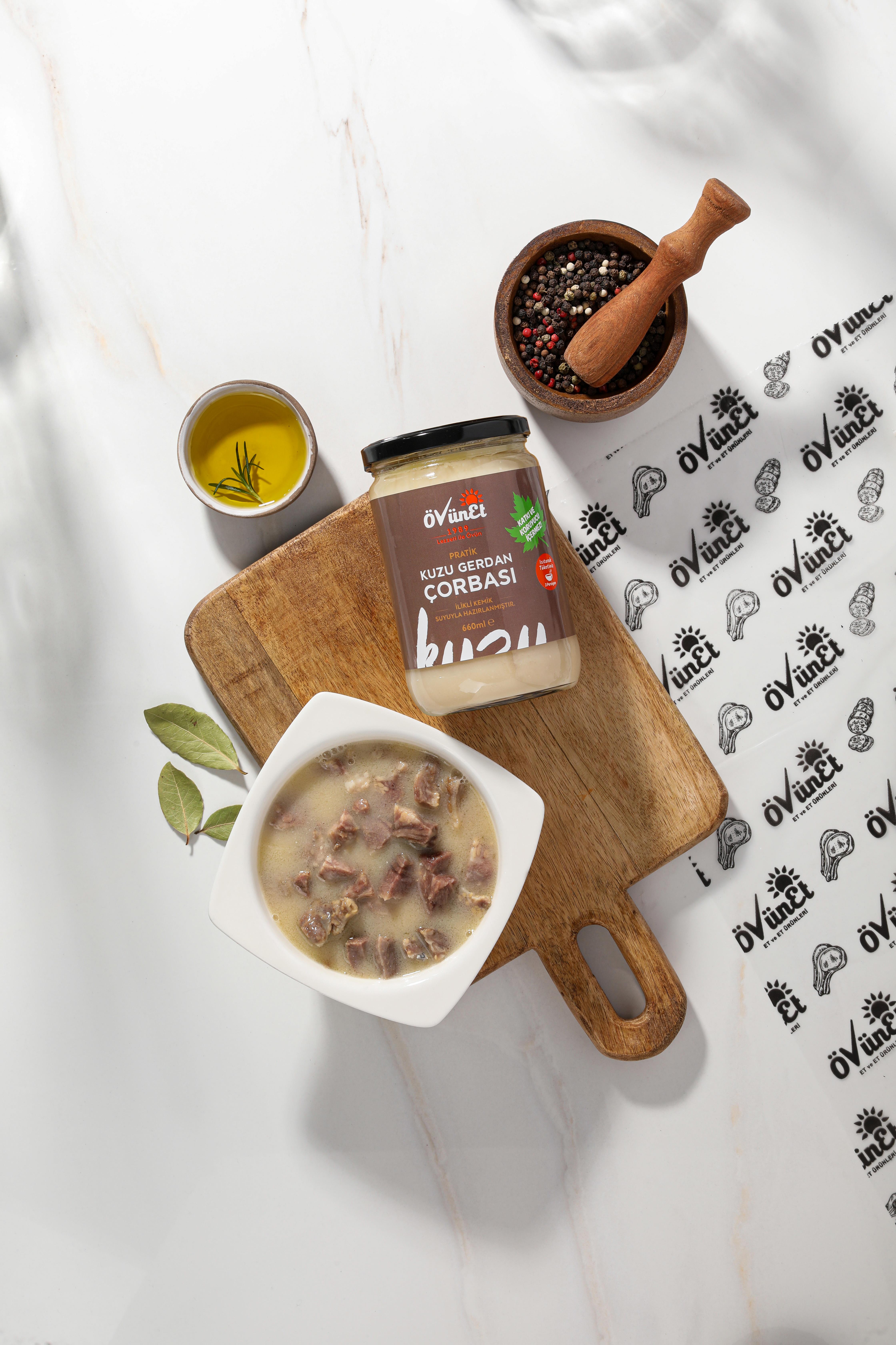 Pratik Kuzu Gerdan Çorbası 660 ML 3 Porsiyon