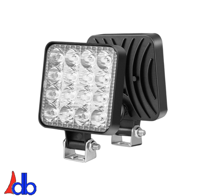 12-60 VOLT 16 LEDLİ PROJEKTÖR BEYAZ