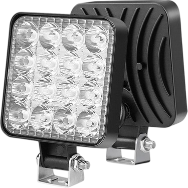 12-60 VOLT 16 LEDLİ PROJEKTÖR BEYAZ