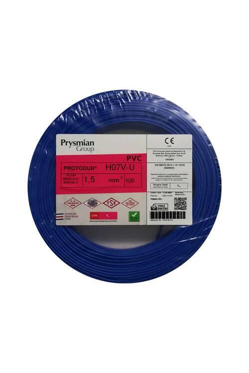 1,5 MM NYA MAVİ PİRELLİ KABLO