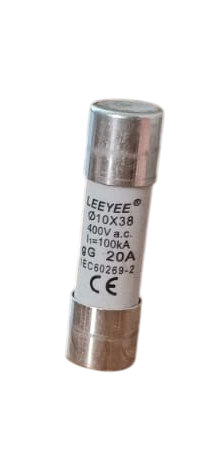 20 AMP 400V SİLİNDRİK SİGORTA KARTUŞ SİGORTA