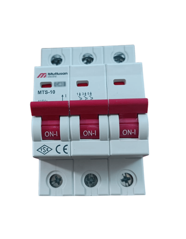 25A 3 KUTUP 10KA C TİPİ OTOMATİK SİGORTA