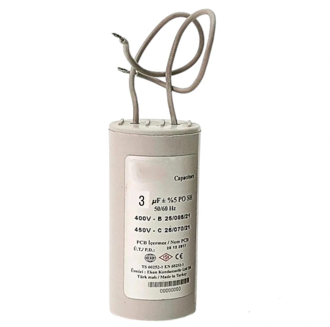 3  UF 450V AC İTALYAN  KONDASOTÖR