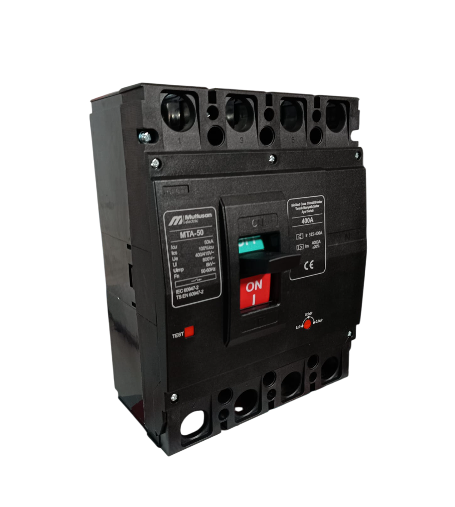 400A 4P 50KA TERMİK MANYETİK ŞALTER - AYAR SAHALI