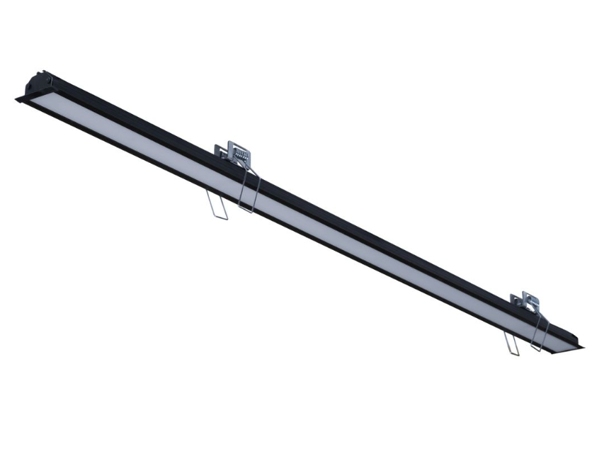 42W 3000K 50x25MM S/A LİNEER SİYAH ARM.200CM