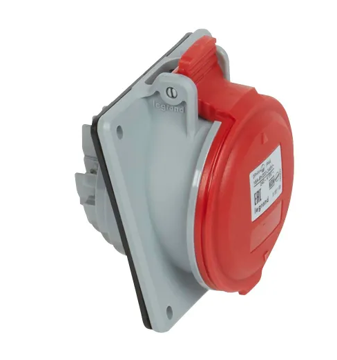 4*32A 380/415V EĞİK MAKİNE PRİZİ IP44