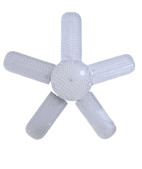 55W KRİSTAL PERVANE LED AMPUL E27 6500K