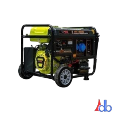 5KVA BENZİNLİ TEKERLEKLİ MARŞLI MONOFAZE JENERATÖR