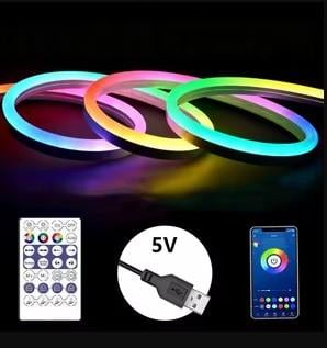 5V NEON MAGİC SET 5MT RULO RGB