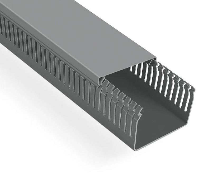 60*80 MM KABLO KAN.(DELİKLİ)(GRİ) İÇİ SÜPER LUX