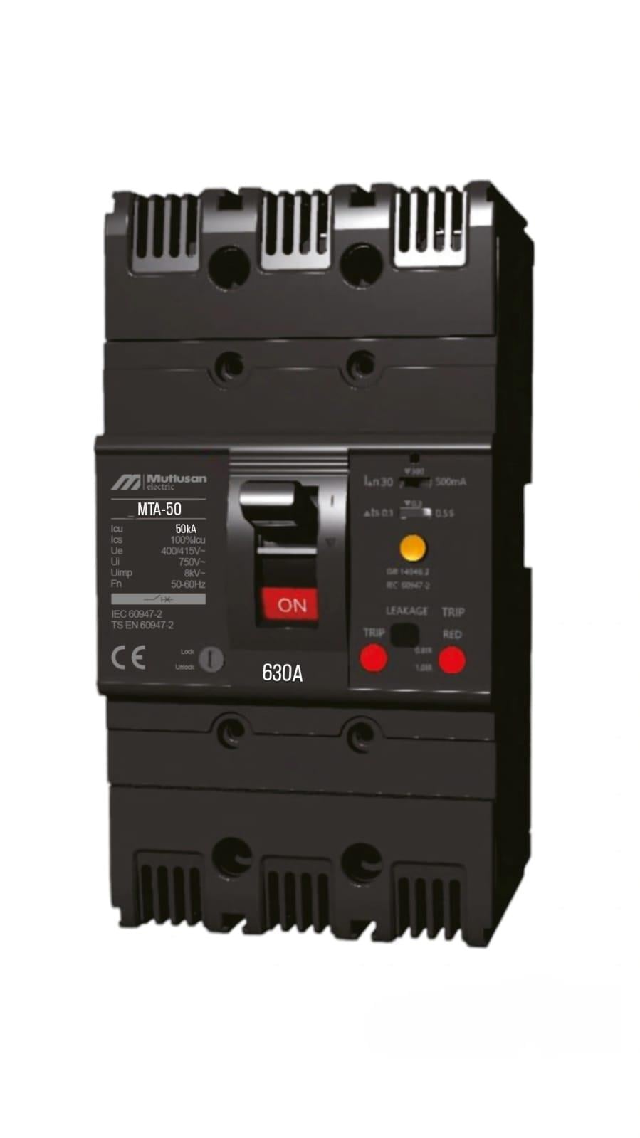 630A 3P 50KA TERMİK MANYETİK ŞALTER - AYAR SAHALI