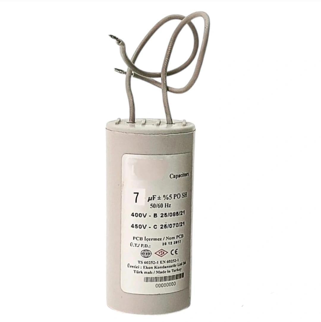 7  UF 450V AC İTALYAN  KONDASOTÖR