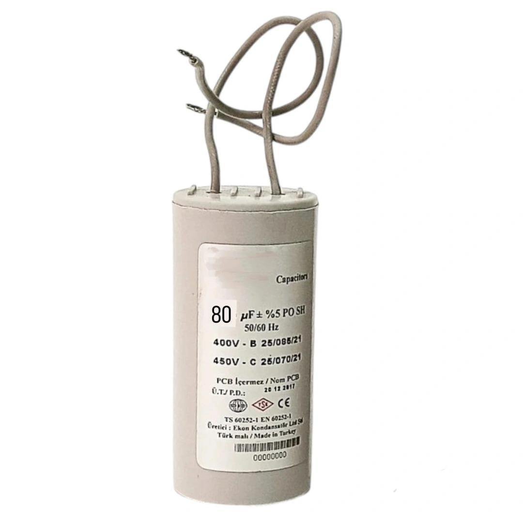 80 UF 450V AC İTALYAN  KONDASOTÖR
