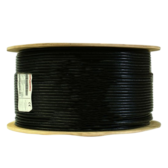 CAT6 U/UTP 4*2*23 İNTERNET(DATA) KABLOSU SİYAH