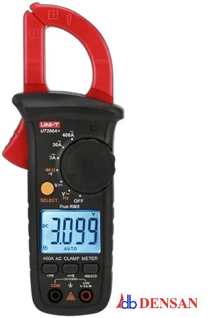 DİJİTAL KELEPÇE PENS AMOERMETRE 200A+