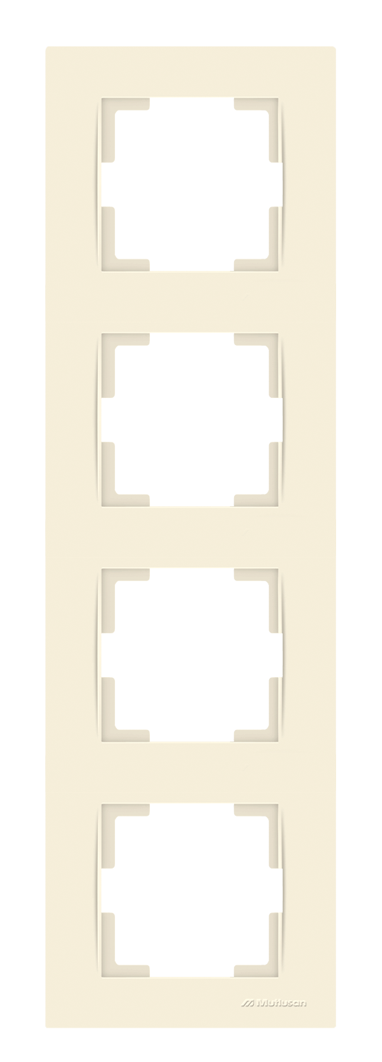 DÖRTLÜ DİKEY ÇERÇEVE RİTA KREM