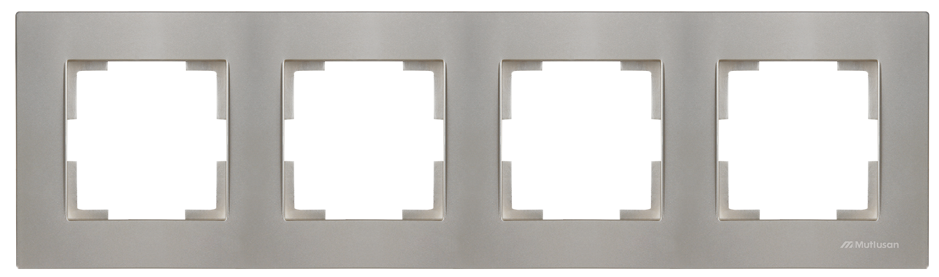 DÖRTLÜ YATAY ÇERÇEVE RİTA TİTANYUM