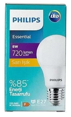 ESSENTIAL LED 8 W 2700K E27 PHILIPS