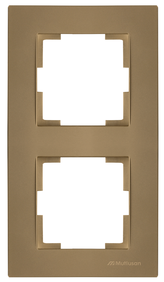 İKİLİ DİKEY ÇERÇEVE RİTA ANTİK ALTIN