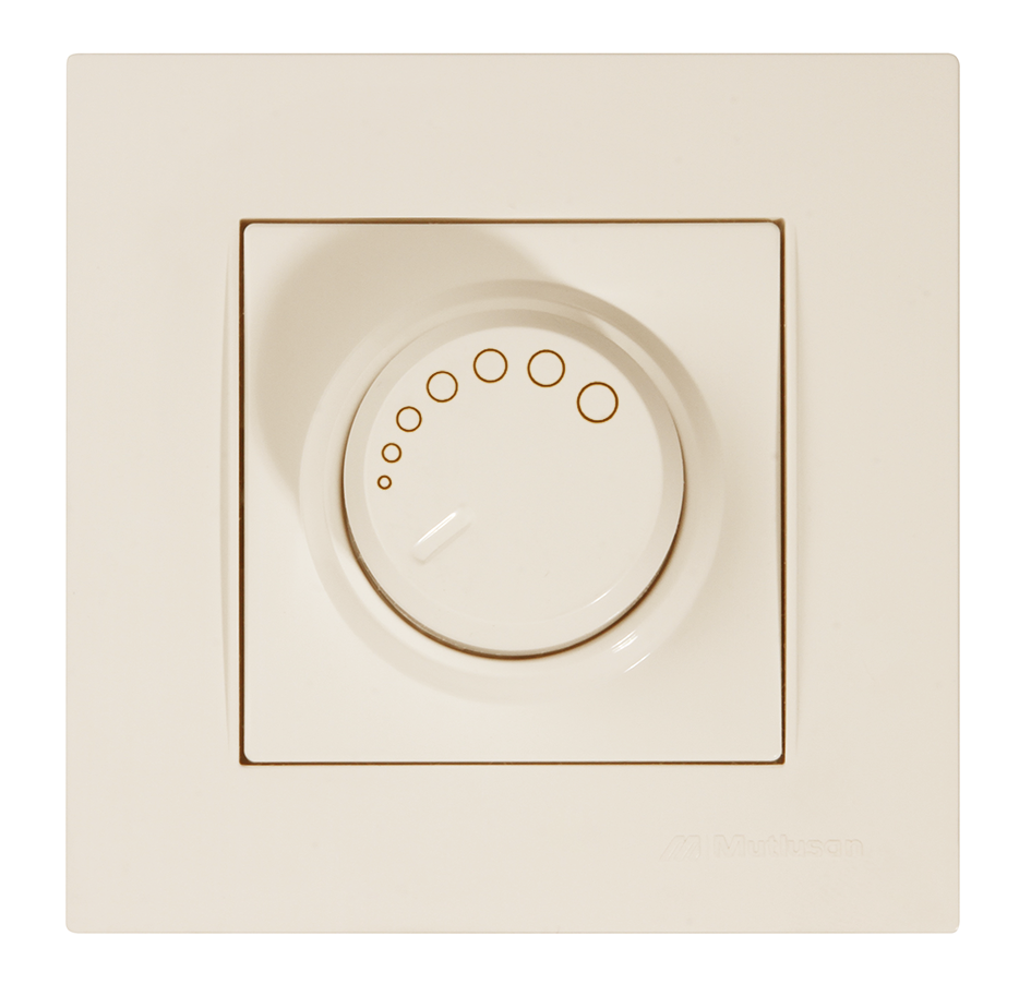 IŞIKLI DİMMER RL 600W RİTA KREM