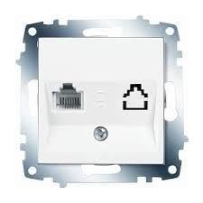 KARRE TEKLİ DATA PRİZİ(RJ45 CAT6) BEYAZ