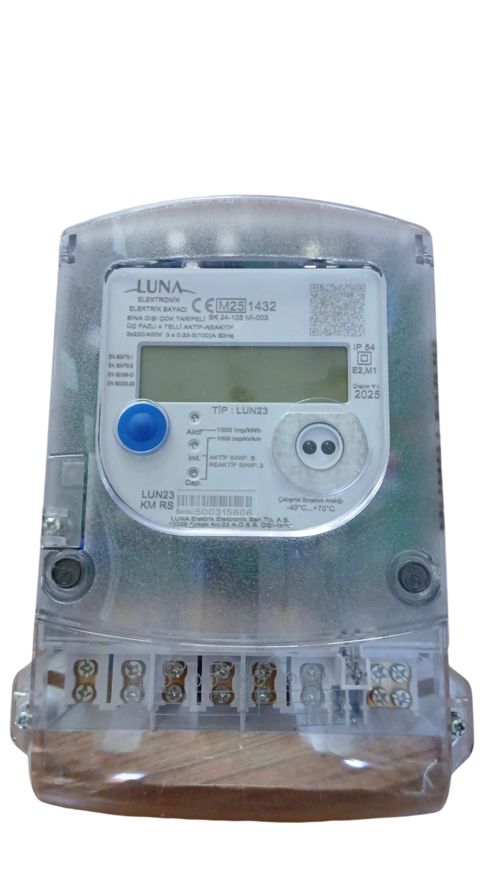 LUNA 10-100 DİREKT KOMBİ SAYAÇ LUN23KM RS485