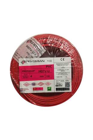 4 MM NYA KIRMIZI PİRELLİ KABLO