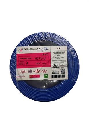 4 MM NYA MAVİ PİRELLİ KABLO