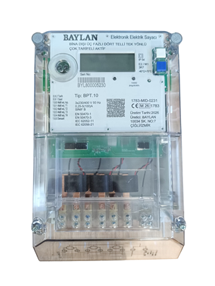 BAYLAN TRİFAZE ELEKTRİK SAYACI PRO