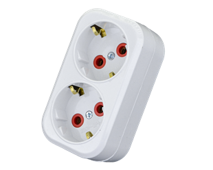 İKİLİ TOPRAKLI FİŞ PRİZ