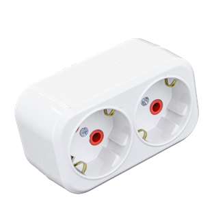 İKİLİ TOPRAKLI FİŞ PRİZ