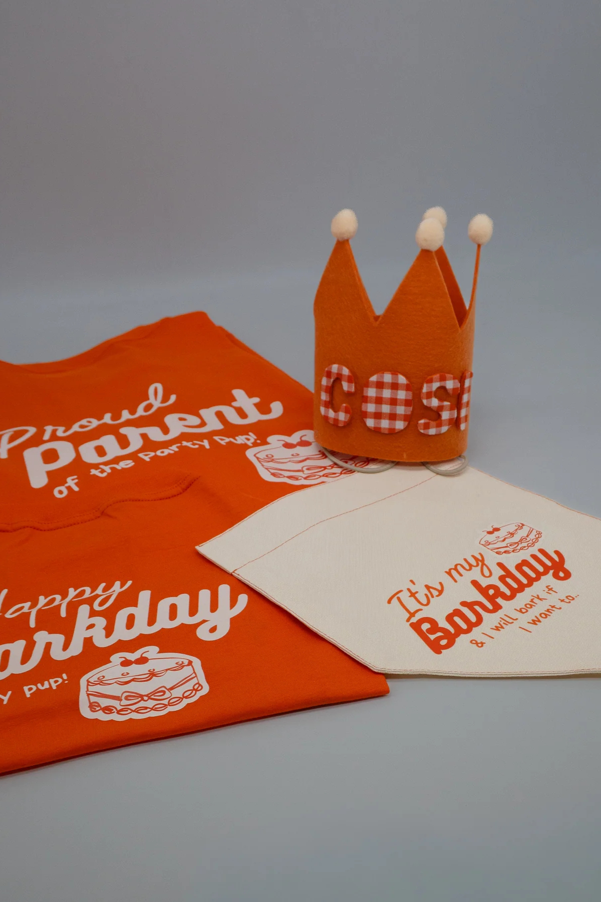 Asky&Erd Barkday Club Crown Hat Köpek Doğum Günü Tacı Kişiselleştirilebilir
