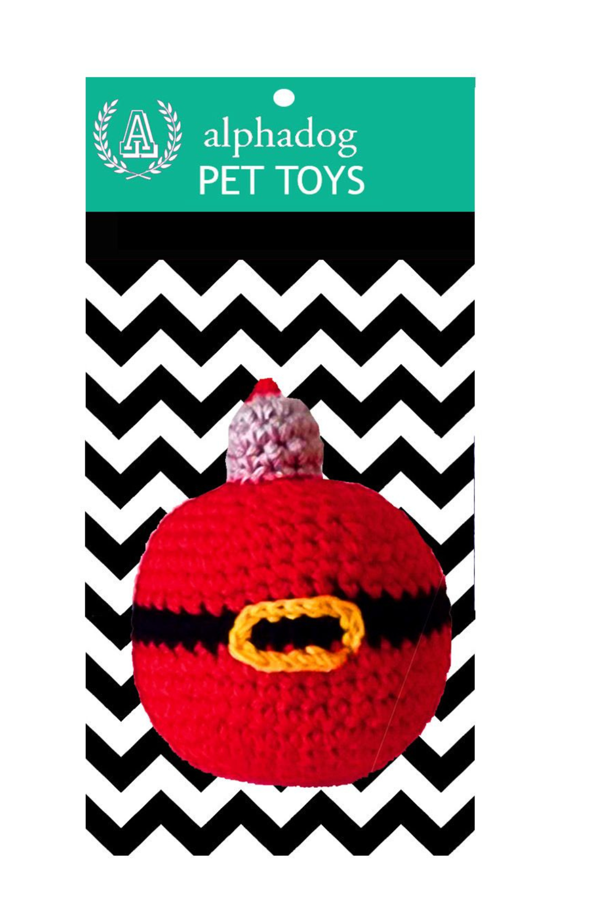 Alphadog Örgü Christmas Köpek Oyuncağı 