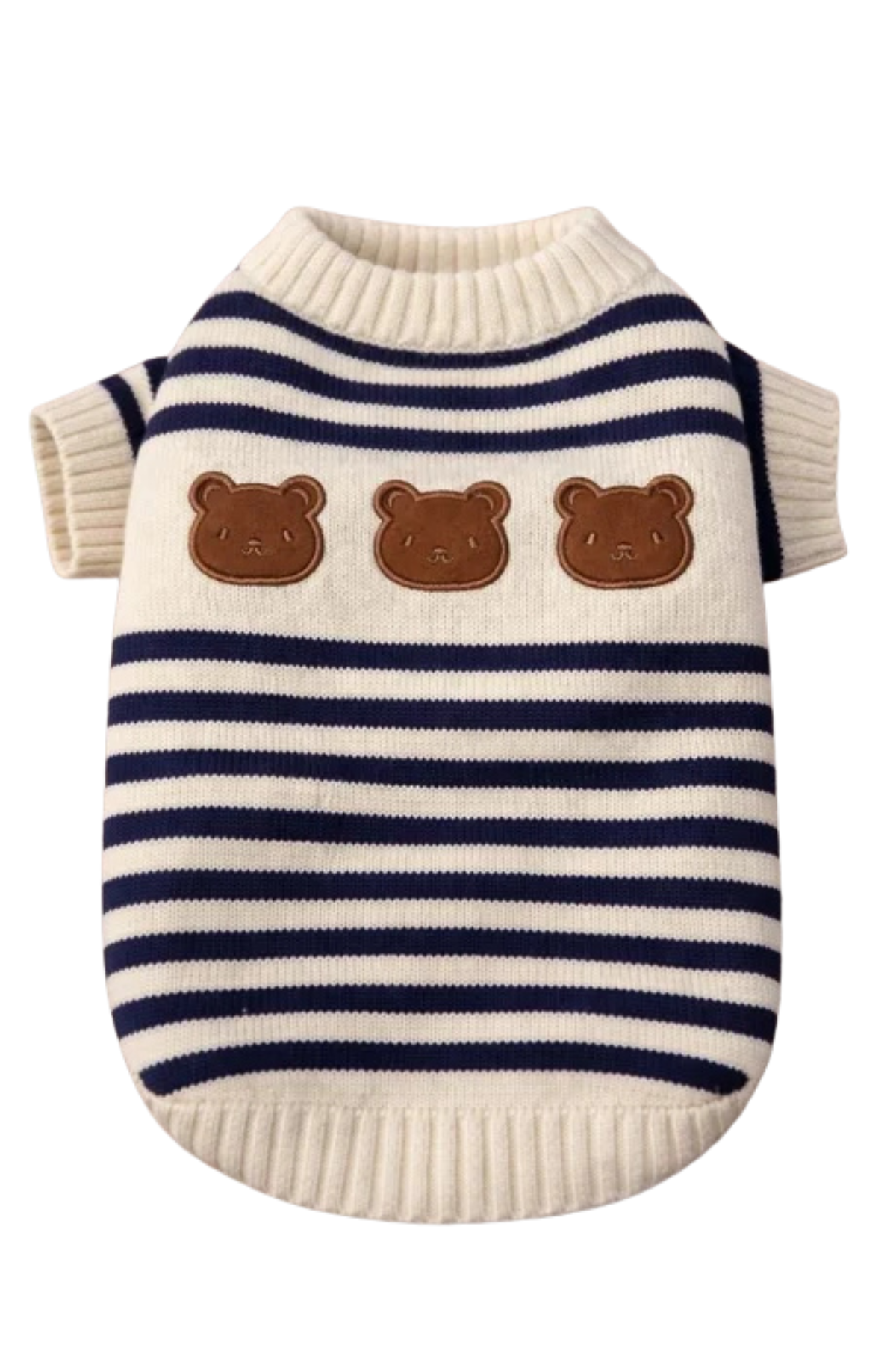 Dolcepets Ayıcık Desenli Köpek Kazak Lacivert