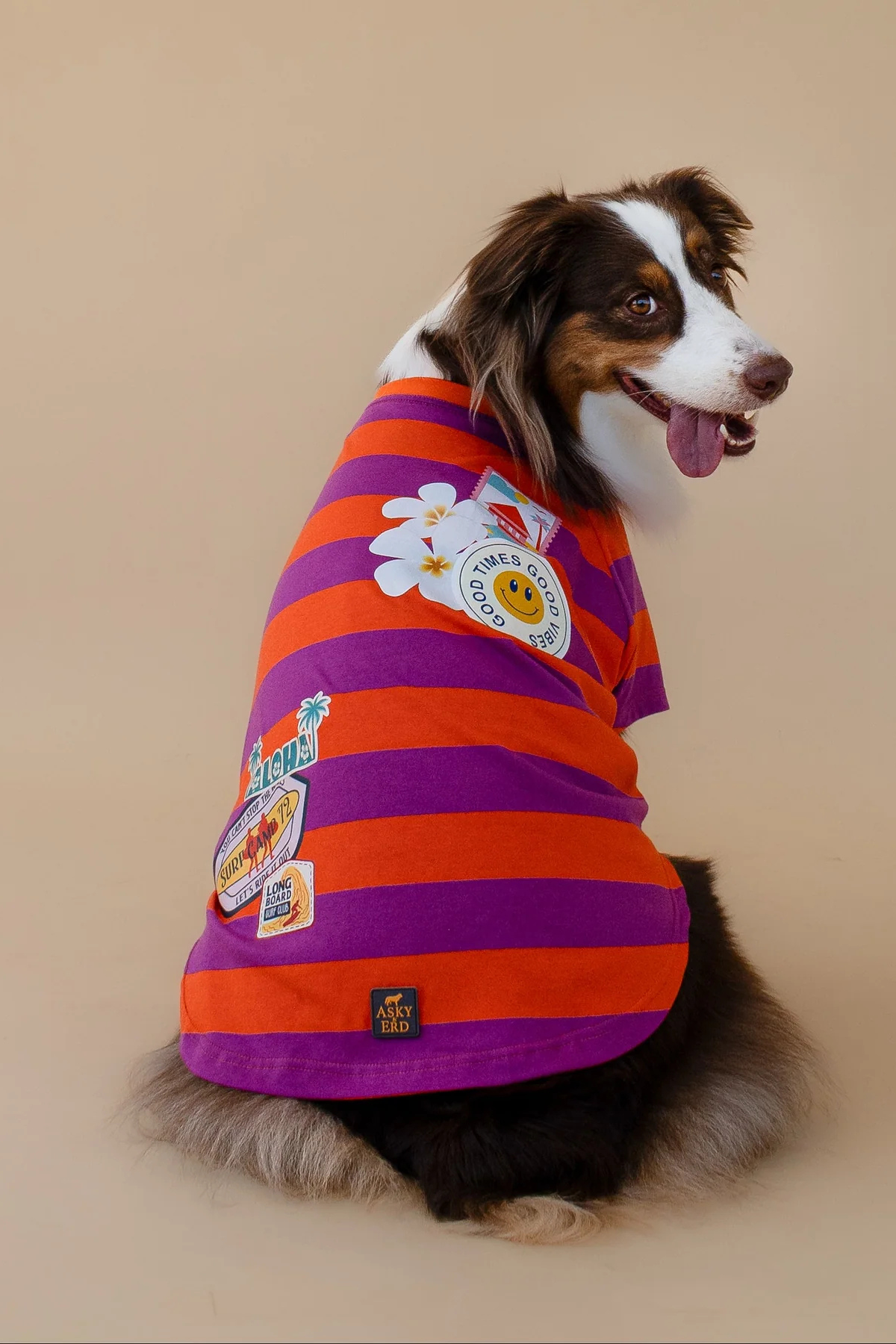 Asky&Erd Aloha Hawaii T-Shirt Papaya & Plum
