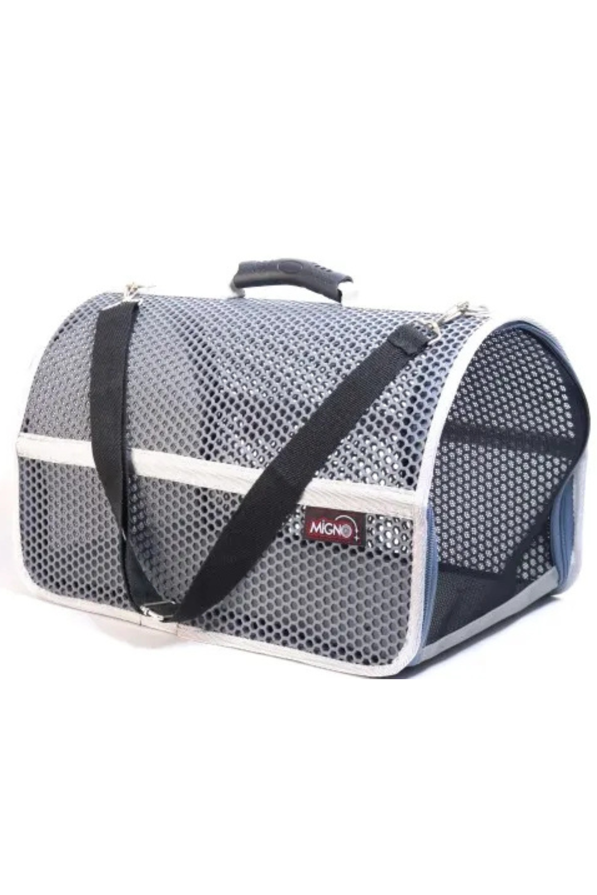 Migno Flybag Voyager Fileli Model Kedi Köpek Taşıma Çantaları - Gri