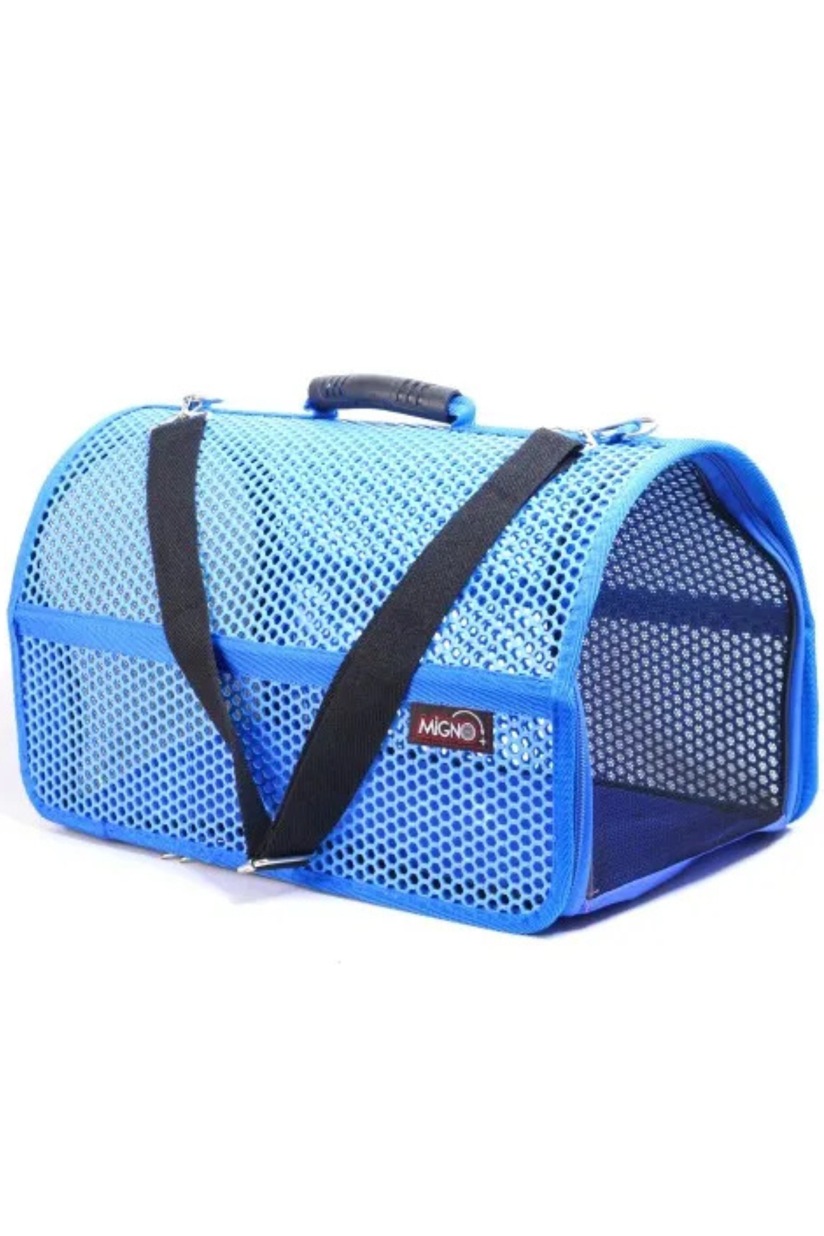 Migno Flybag Voyager Fileli Model Kedi Köpek Taşıma Çantaları - Mavi