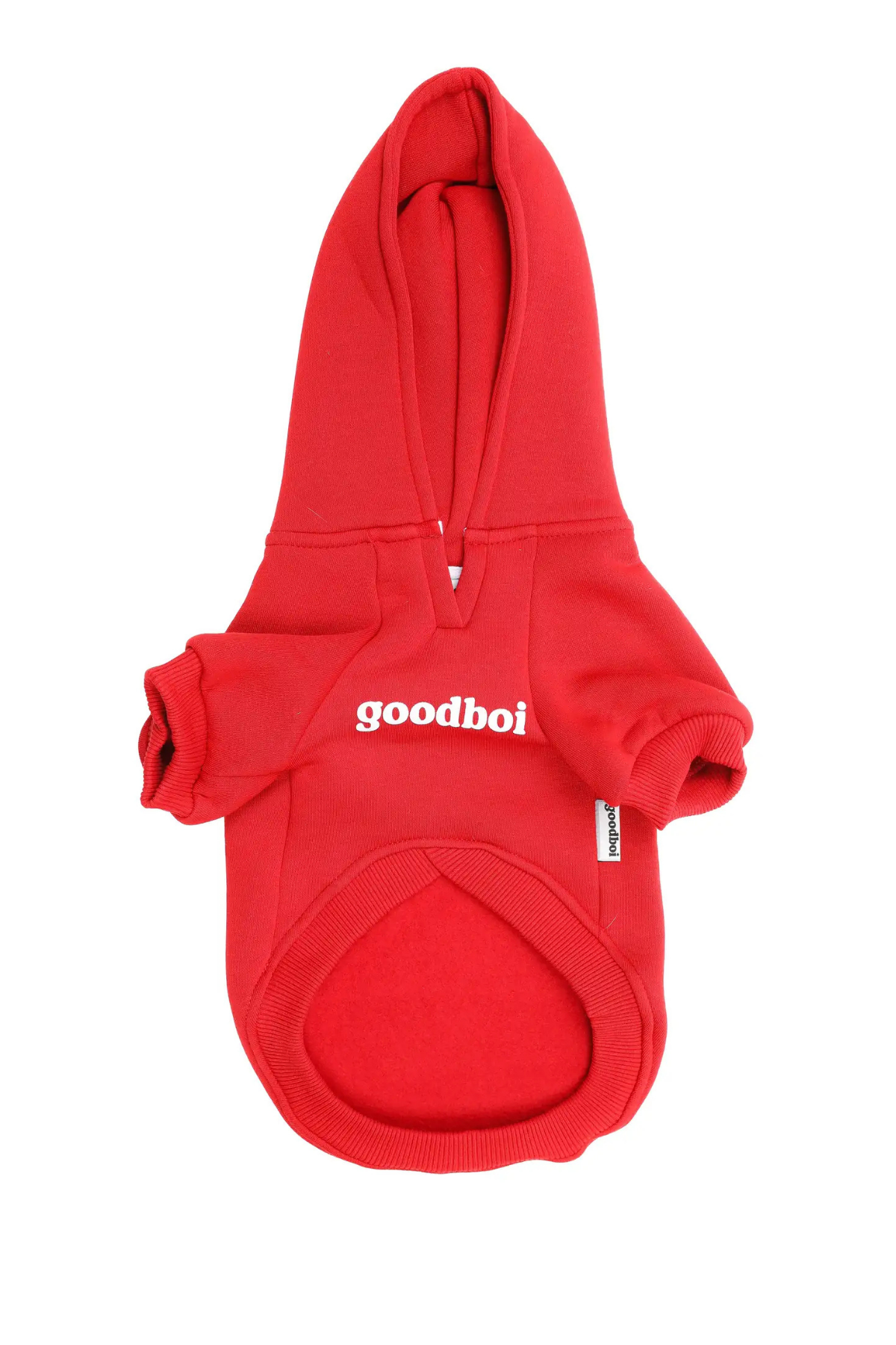 Goodboi Köpek Hoodie Kırmızı