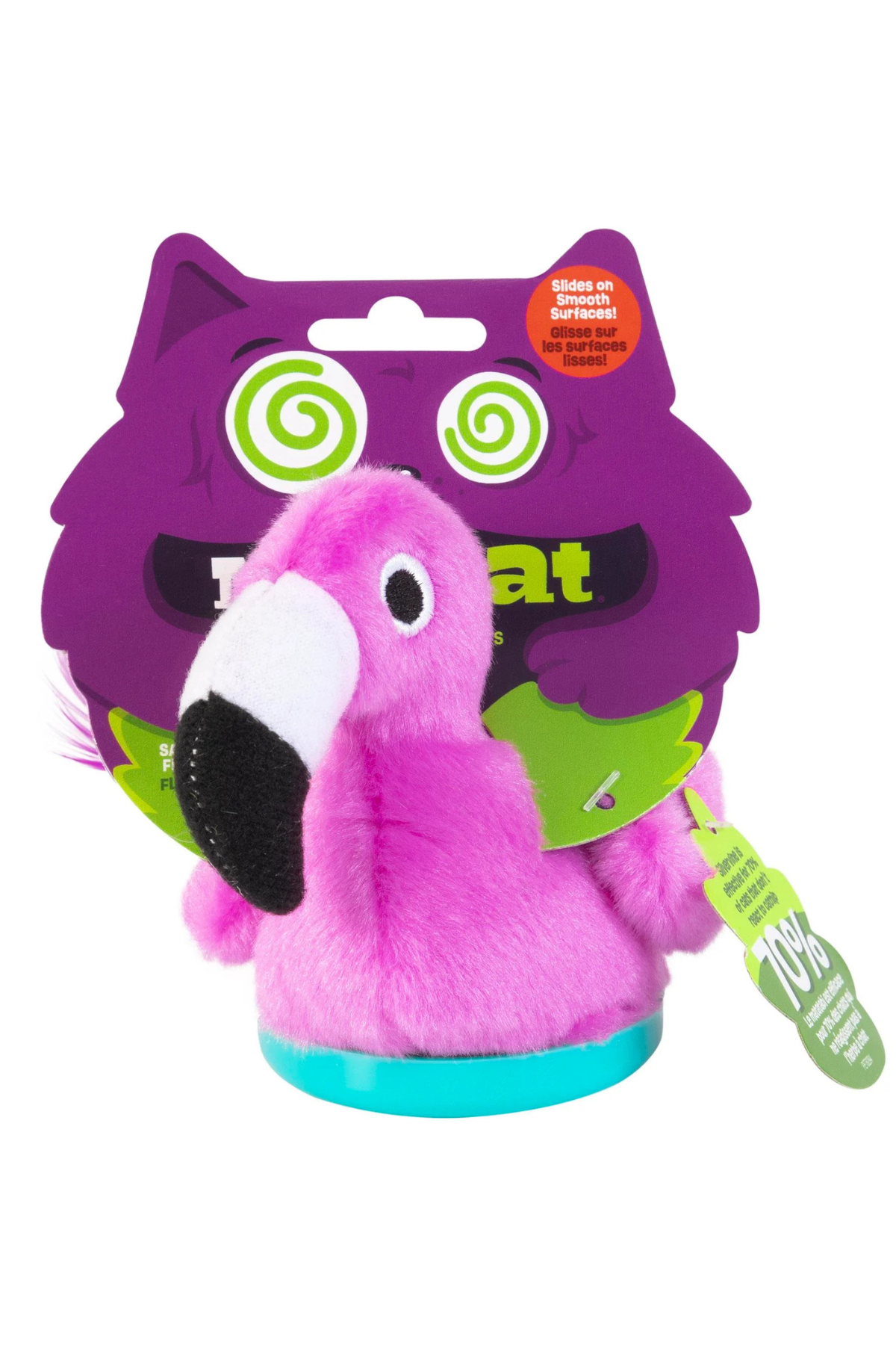 Mad Cat Sassy Flamingo Kedi Otlu ve Matatabili Hareketli Kedi Oyuncağı