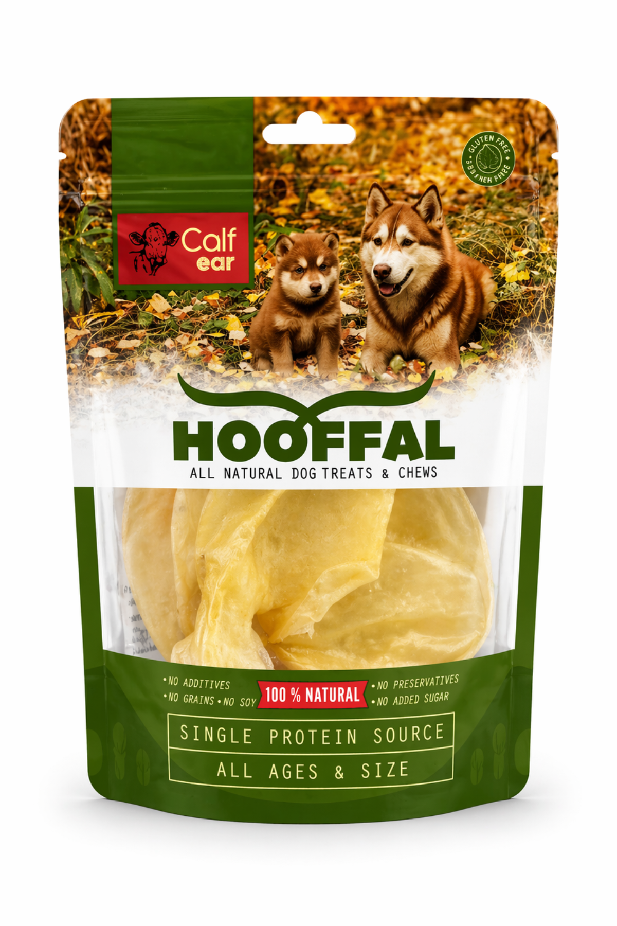 Hooffal Köpek Ödül Maması Buzağı Kulağı