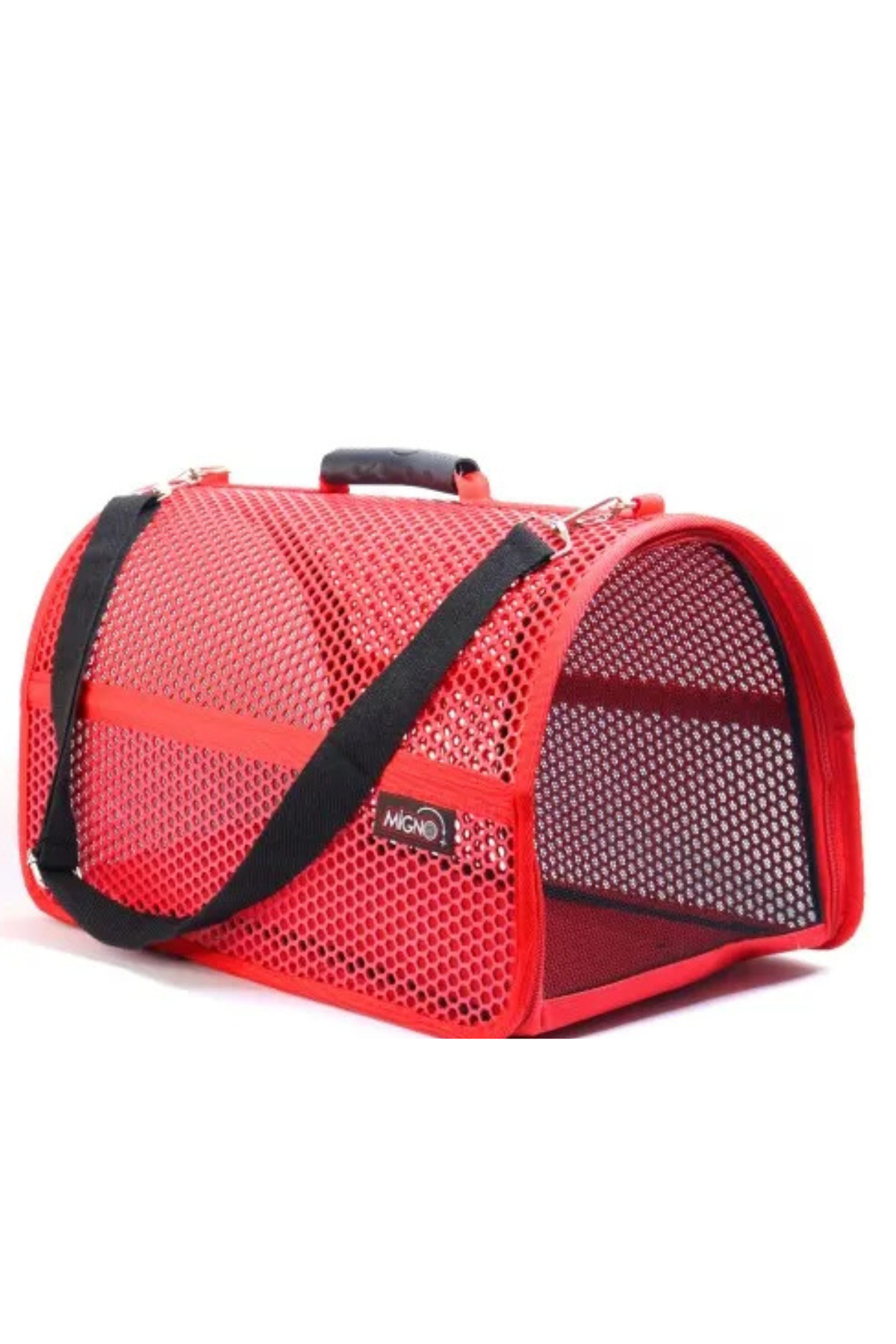 Migno Flybag Voyager Fileli Model Kedi Köpek Taşıma Çantaları - Kırmızı